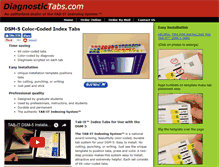 Tablet Screenshot of diagnostictabs.com